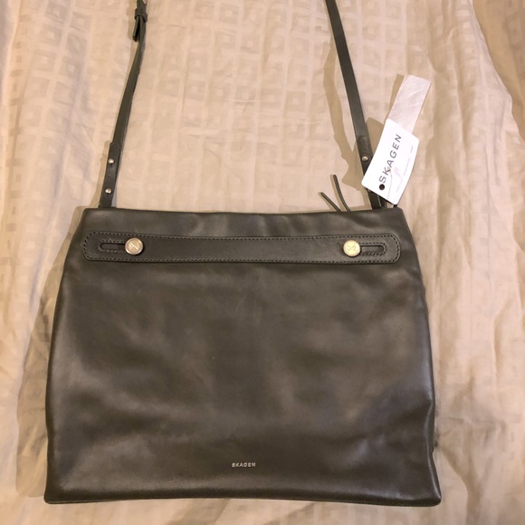 BNWT SKAGEN Olive Green Crossbody Bag 🎁 - Picture 1 of 10